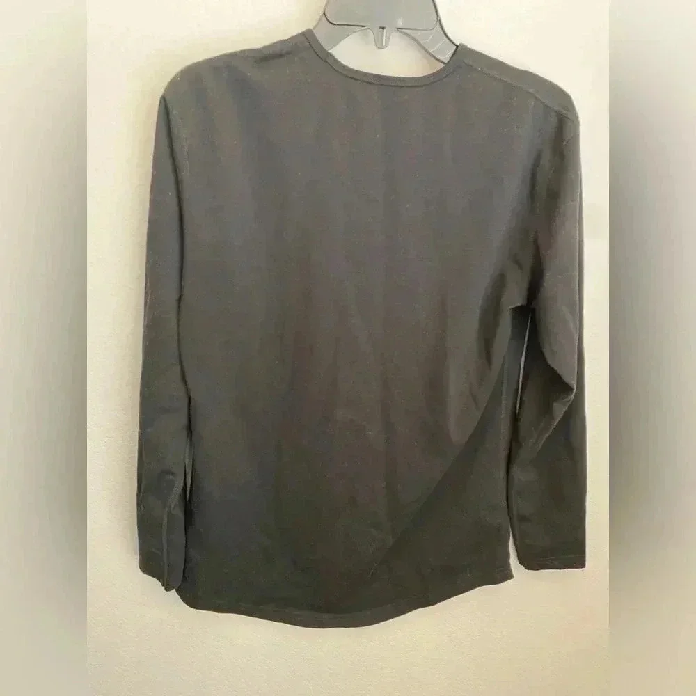 Bylt Drop Cut Long Sleeve Crew Neck Tshirt